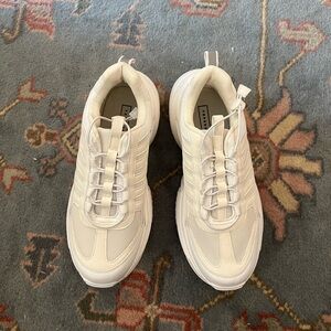 Topshop white chunky sneakers